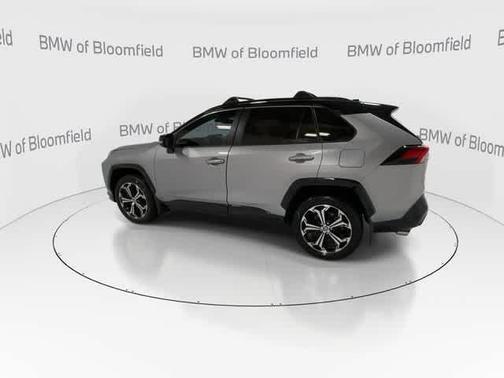 Silver Sky Metallic/Midnight Black Metallic 2025 Toyota RAV4 Hybrid SE