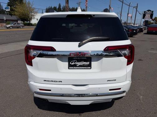 Summit White 2023 GMC Acadia Denali