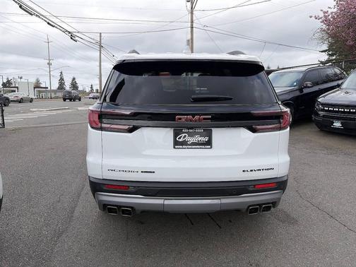 Summit White 2024 GMC Acadia AWD Elevation