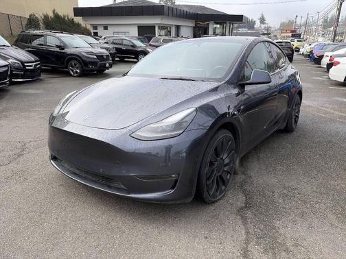 Midnight Silver Metallic 2022 Tesla Model Y Performance Dual Motor All-Wheel Drive