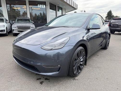 Midnight Silver Metallic 2022 Tesla Model Y Performance Dual Motor All-Wheel Drive
