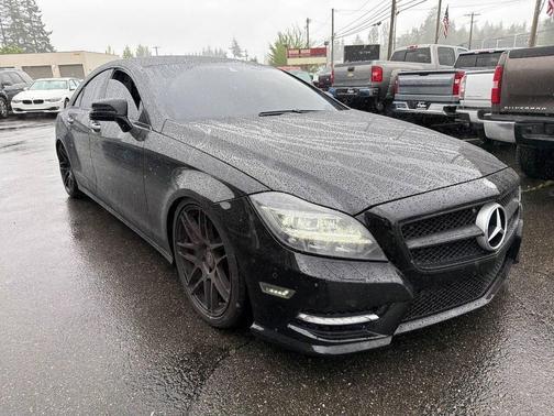 Black 2014 Mercedes-Benz CLS-Class 4MATIC