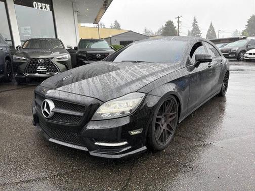 Black 2014 Mercedes-Benz CLS-Class 4MATIC