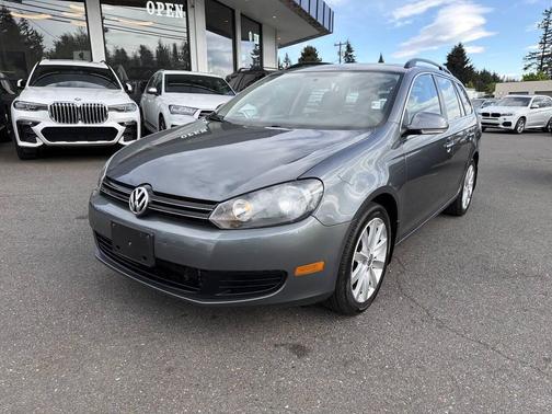Platinum Gray Metallic 2012 Volkswagen Jetta SportWagen TDI