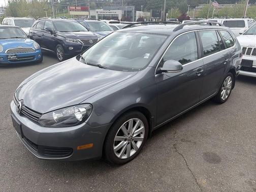Platinum Gray Metallic 2012 Volkswagen Jetta SportWagen TDI