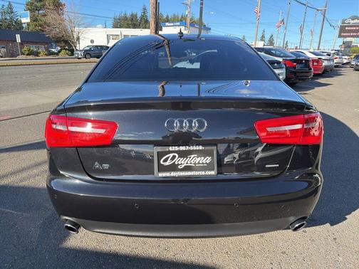 Brilliant Black 2015 Audi A6 2.0T Premium