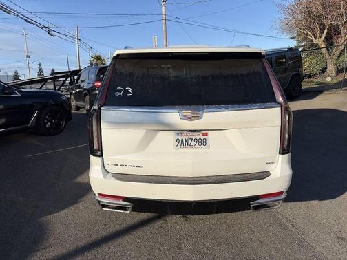 Crystal White Tricoat 2022 Cadillac Escalade Premium Luxury