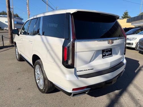 Crystal White Tricoat 2022 Cadillac Escalade Premium Luxury