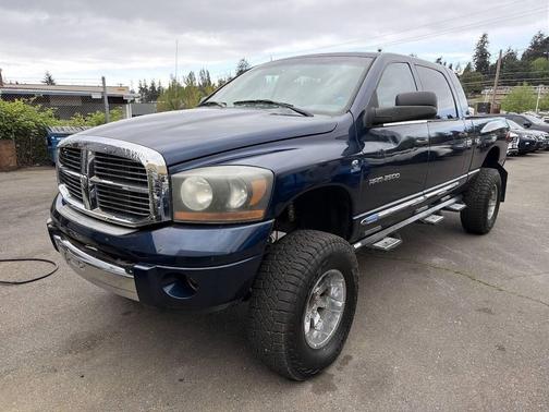 Patriot Blue Pearlcoat 2006 Dodge Ram 2500 Laramie Mega Cab