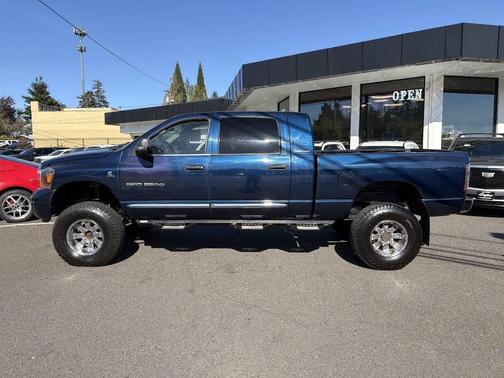 Patriot Blue Pearlcoat 2006 Dodge Ram 2500 Laramie Mega Cab