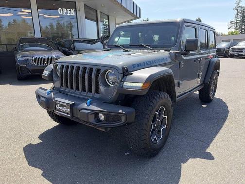 Sting-Gray Clearcoat 2023 Jeep Wrangler 4xe Rubicon