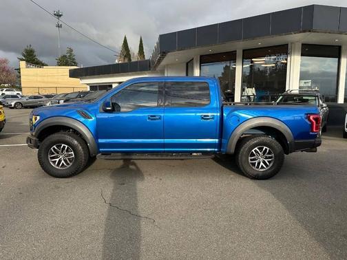 Lightning Blue 2018 Ford F-150 Raptor