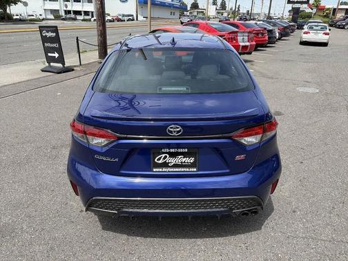 Blue Crush Metallic 2020 Toyota Corolla SE