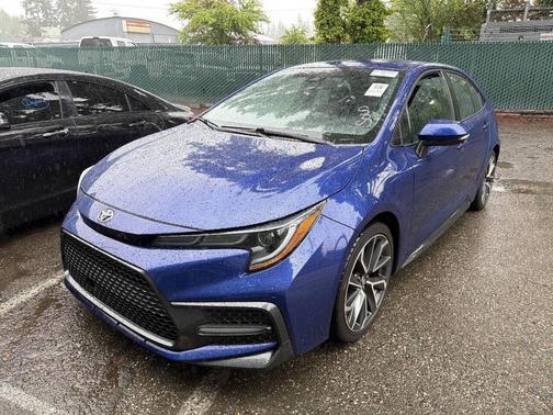 Blue Crush Metallic 2020 Toyota Corolla SE