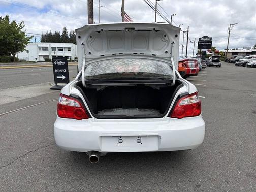 Satin White Pearl 2007 Subaru Impreza STI Limited