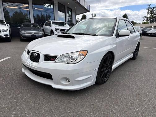 Satin White Pearl 2007 Subaru Impreza STI Limited