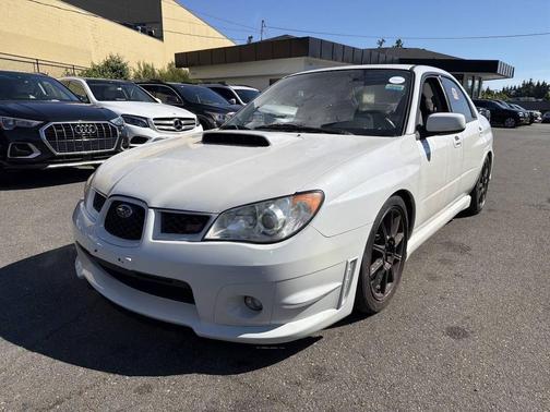 Satin White Pearl 2007 Subaru Impreza STI Limited
