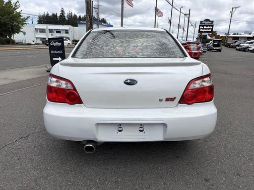 Satin White Pearl 2007 Subaru Impreza STI Limited