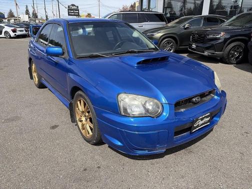 WR Blue Pearl 2004 Subaru Impreza WRX Sti