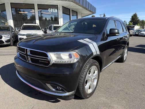 Brilliant Black Crystal Pearlcoat 2014 Dodge Durango Limited
