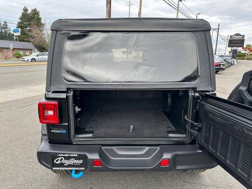 Black Clearcoat 2023 Jeep Wrangler 4xe Sahara