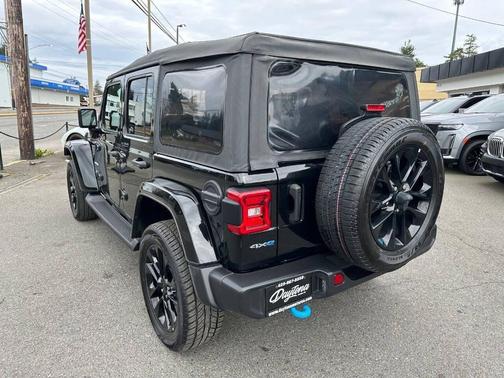 Black Clearcoat 2023 Jeep Wrangler 4xe Sahara