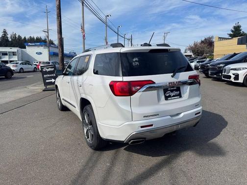 White Frost Tricoat 2017 GMC Acadia Denali