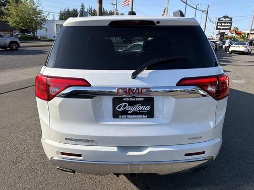 White Frost Tricoat 2017 GMC Acadia Denali