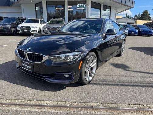 Black Sapphire Metallic 2018 BMW 430 Gran Coupe i