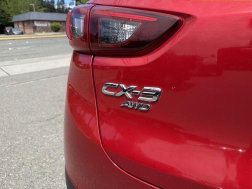 Soul Red Metallic 2017 Mazda CX-3 Touring