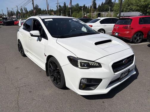 Crystal White Pearl 2016 Subaru WRX STI Base