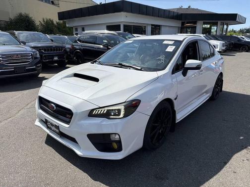 Crystal White Pearl 2016 Subaru WRX STI Base