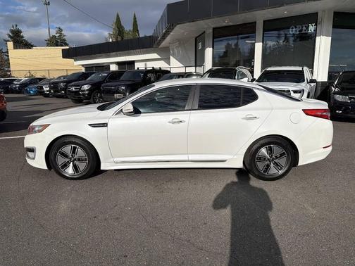 Snow White Pearl 2012 Kia Optima Hybrid EX