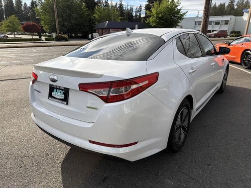 Snow White Pearl 2012 Kia Optima Hybrid EX