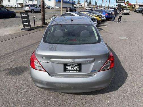 Magnetic Gray Metallic 2012 Nissan Versa 1.6 S