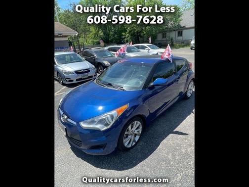 Pacific Blue 2016 Hyundai Veloster Base