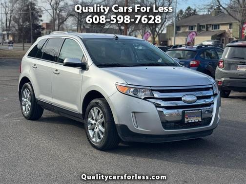 Silver 2013 Ford Edge SEL