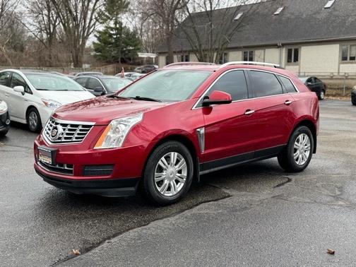 Red 2014 Cadillac SRX Luxury Collection
