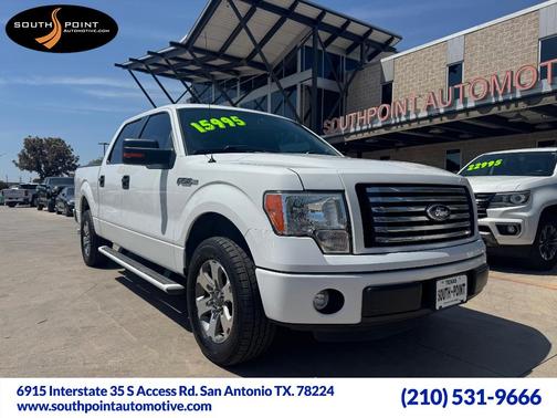 Oxford White 2012 Ford F-150 XLT