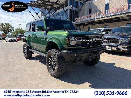 Eruption Green Metallic 2022 Ford Bronco Outer Banks