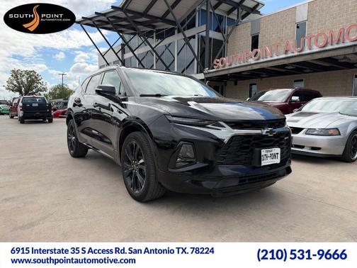 Black 2019 Chevrolet Blazer RS