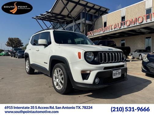 Alpine White Clearcoat 2020 Jeep Renegade Latitude