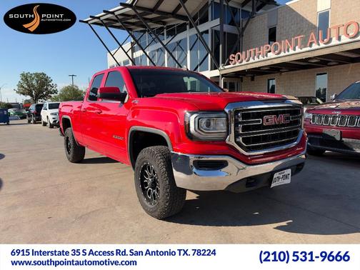 Cardinal Red 2017 GMC Sierra 1500 SLE