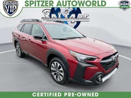 Crimson Red Pearl 2025 Subaru Outback Limited