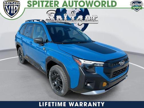 Blue 2026 Subaru Forester Wilderness