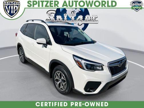 Crystal White Pearl 2021 Subaru Forester Premium