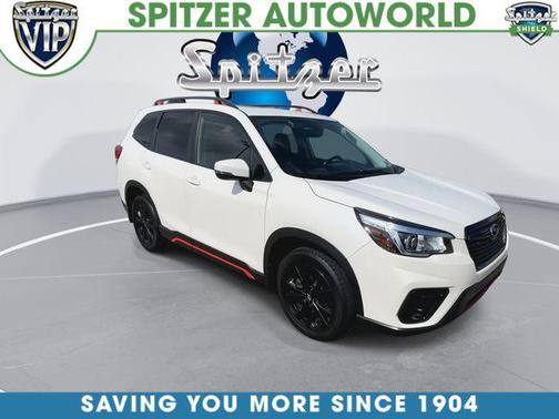 Crystal White Pearl 2020 Subaru Forester Sport