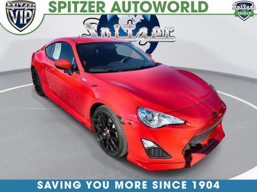 Red 2013 Scion FR-S