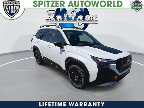 Crystal White Pearl 2026 Subaru Forester Wilderness