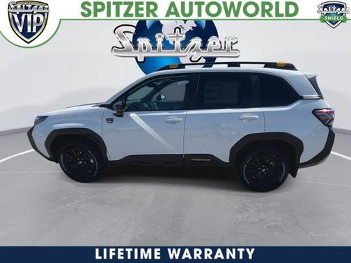 Crystal White Pearl 2026 Subaru Forester Wilderness